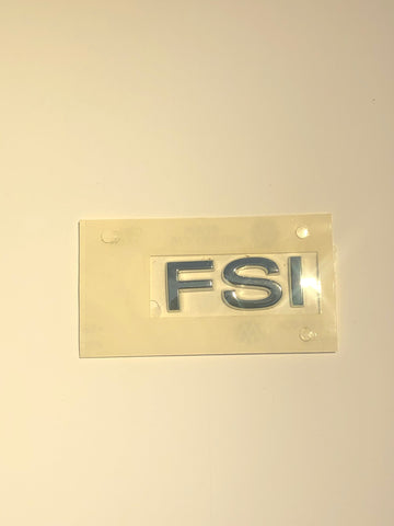 FSI Chrome Nameplate