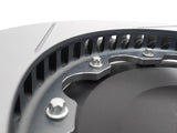 2-Piece Floating Brake Rotors | Rear Upgrade 350mm Slotted • MQBe Golf GTI/R Mk8, S3/RS 3 8Y
