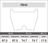 iSWEEP Brake Pads | Front • RS 3 8V/TT RS 8S/RS 5 B9/R8 42