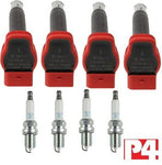 Ignition Coil Red Top 2.0T Set with Spark Plugs