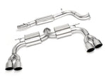 Neuspeed Stainless Steel Cat-Back Exhaust Audi S3 8V