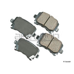 Rear Brake Pad Set MK5 R32 /GTI/ GLI/Golf R/B6 Passat/CC (Akebono Euro)